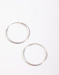 Sterling Silver 16MM Hoop Earrings