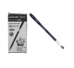 UM-120 Basic Anti-fraud Black 0.3MM Basic Ballpoint Gel Pen – Box Of 12 – 41-0482-01