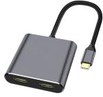 MicroWorld Usb-c To Dual HDMI