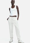 Cotton-blend Sweatpants - Beige