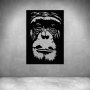 Gorilla With Soulful Eyes - Matt Gold / L 690 X H 1000MM