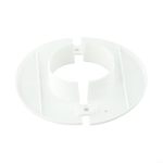 Pp Cable Entry Cover For Ac Pipes Conduits & Cables Frost Resistant High- White Hole Cover 40MM To 80MM Diameter For Easy Instal
