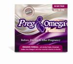 Pregomega Platinum 30 Day Pack .all-in-one Supplement Before During And After Pregnancy