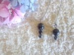 Snowflake Obsidian Assorted Bead Pendulum