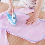 1PC Protective Ironing Cloth High Temperature Board Press Mesh Insulation Pad Guard Protection Clothing Home Accessories Color R