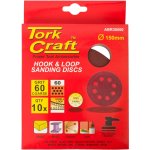 Tork Craft Sanding Disc Velcro 150MM 60G 10PK