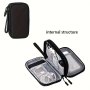 Charging Data Cable Storage Bag Earphone Storage Bag Portable Double Layer Travel Protective Cover Mobile Phone Bag Luggage Bag