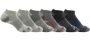 Everlast - Men's 6 Pack Trainers Socks - Grey Hung Parallel Import