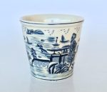 Blue Willow Chinese Pattern Planter 21X23CM