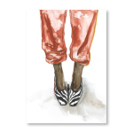 Walking Wild Art Print - A0