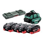 Metabo Battery Pack Combo With Duo Small Toolbag 10 Ah