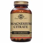 Solgar Magnesium Citrate Tabs 60