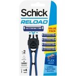Schick Hybrid Reload Disposable Razor 6+2