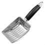 Cat Litter Scoop Stainless Steel Cat Litter Scoop Metallic Scoop
