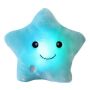 Blue LED Glowing Star Plush Pillow Gift Toy