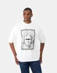 Les Homme Headphones Oversized White T-Shirt - XXL White