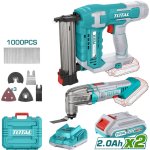 Total Tools Kit Cordless Combo 20V Complete