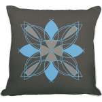 Abstract Flower Cushion 5 - 50CM X 50CM