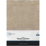 No Brand 2PACK Unlined Taped Kirsch Curtains Plai