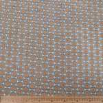 Wax Printed Piece Orbit Beige brown: 480CM X 112CM