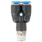 Aircraft - Pu Hose Fitting Y Joint 4MM-1 8 M - 3 Pack