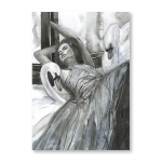 Swan Day Art Print - A3