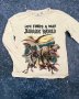 H&m Beige Jurassic World Long Sleeve T Shirt 6/8Y