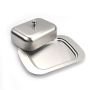 Stainless Steel Butter Dish With Lid Fridge Butter Butter