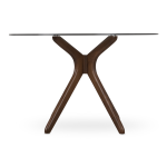 @home Kara Dining Table Round Walnut