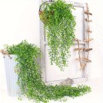 Fake Plants Artificial Vines Flowers Wall Hanging Faux Rattan Plants Fake Flowers Wedding Party Decorations