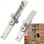 2PCS Heavy Duty 360ROTATING Hidden Bookcase Hinges Secret Door Pivot Hinges