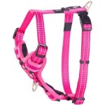 Rogz Utility Control XL Dog Harness - Pink Reflective Waggs Online Pet Shop