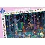 Enchanted Forest Observation Puzzle - 100PCS