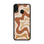Custom Printed Tpu Cases - Samsung Galaxy A20 Samsung Galaxy A30 & 39 Brown Swirl& 39 By