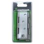 Kaufmann - Butt Hinge Steel 100MM Self Colour Pair - 5 Pack