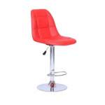 Smte Chic Bucket Seat Bar Stool Red With Keychain