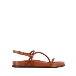 Woven Flat Sandals -camel