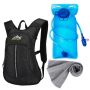 Lightweight Hydration Backpack With Multiple Pockets- Sports Equipment 2L