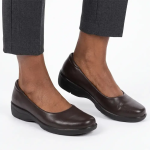 Jasmine Flat Court Walker-chocolate - 9