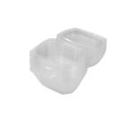 Rectangle Clam 350ML - 10PK