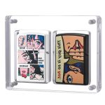 Acrosia Lighter Case Compatible With Zippo Display Case Magnetic Clear Acrylic Display Stand Box Fits 2.36 X 1.57 X 0.55-INCH Li