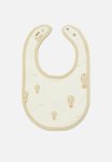 Cotton On Organic Pointelle Bib - Rainy Day hot Air Balloons