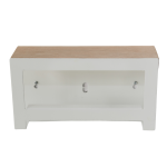 Hand Towel Rail - White Solid Ash
