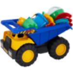Dump Truck With Beach Toys Colour May Vary