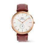 Classic Multi-eye Off-white Rose Gold Watch