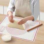 Versatile Non-stick Baking Mat - Perfect For Cookies Candy And Dough Rolling - Ideal Kitchen Gadget For Holidays Like Halloween