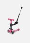 MINI 3IN1 Deluxe Plus Scooter - Pink LED