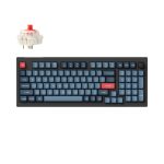Keychron V5 Max 1800 Compact Layout 2.4GHZ & Bluetooth 5.1 Hot-swap Gateron Jupiter Red Switch – New