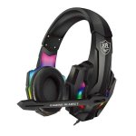 Kr Karler Bass R9000 Stereo Sound Rgb Gaming Headset With HD Microphone