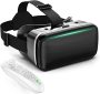 VR Headset Virtual Reality VR 3D Glasses Virtual Reality Goggles Controller Adjustable VR Glasses Support 4.6-7 Inches With Game
